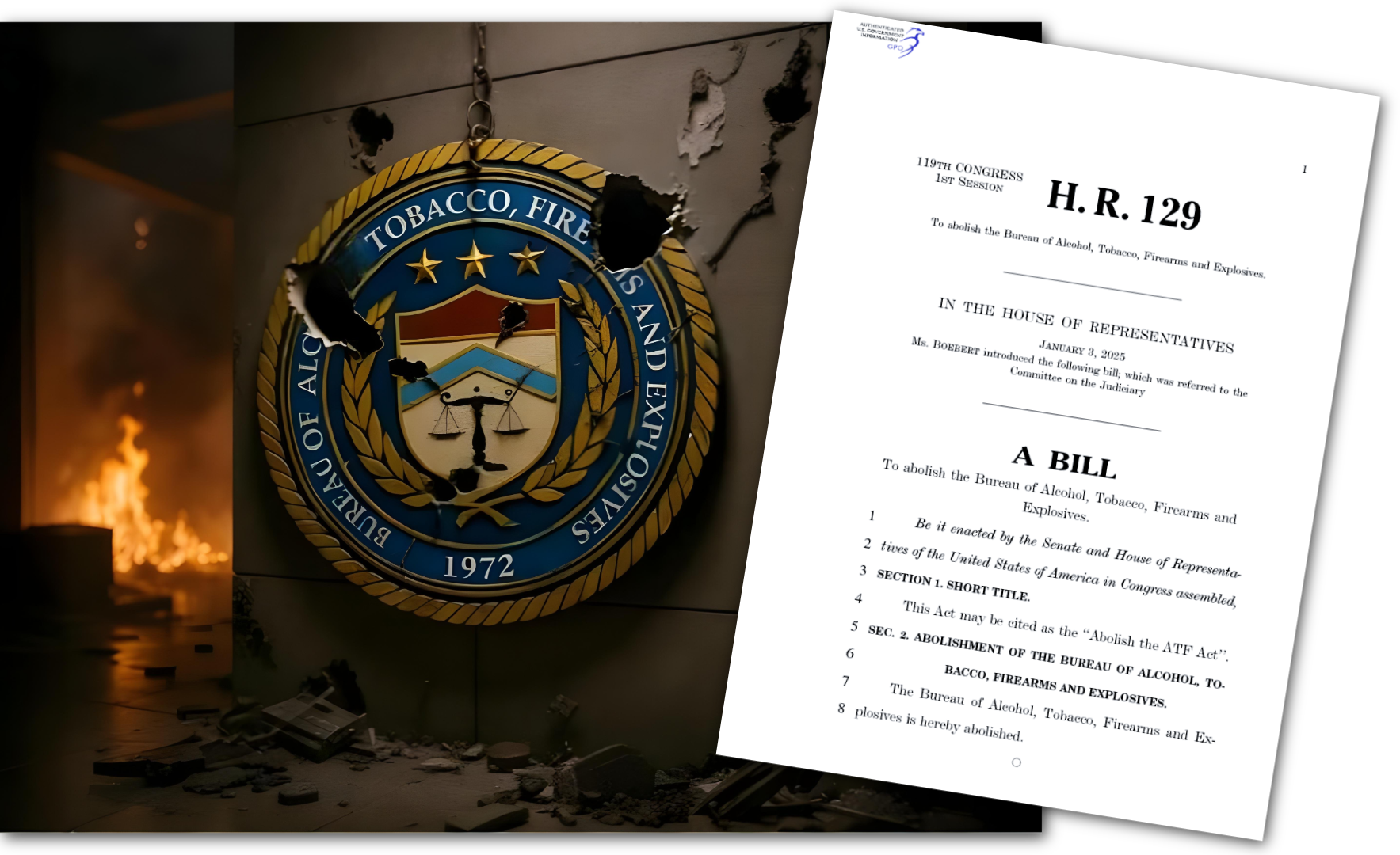 “Phone Your Congressman” ~ ABOLISH THE ATF