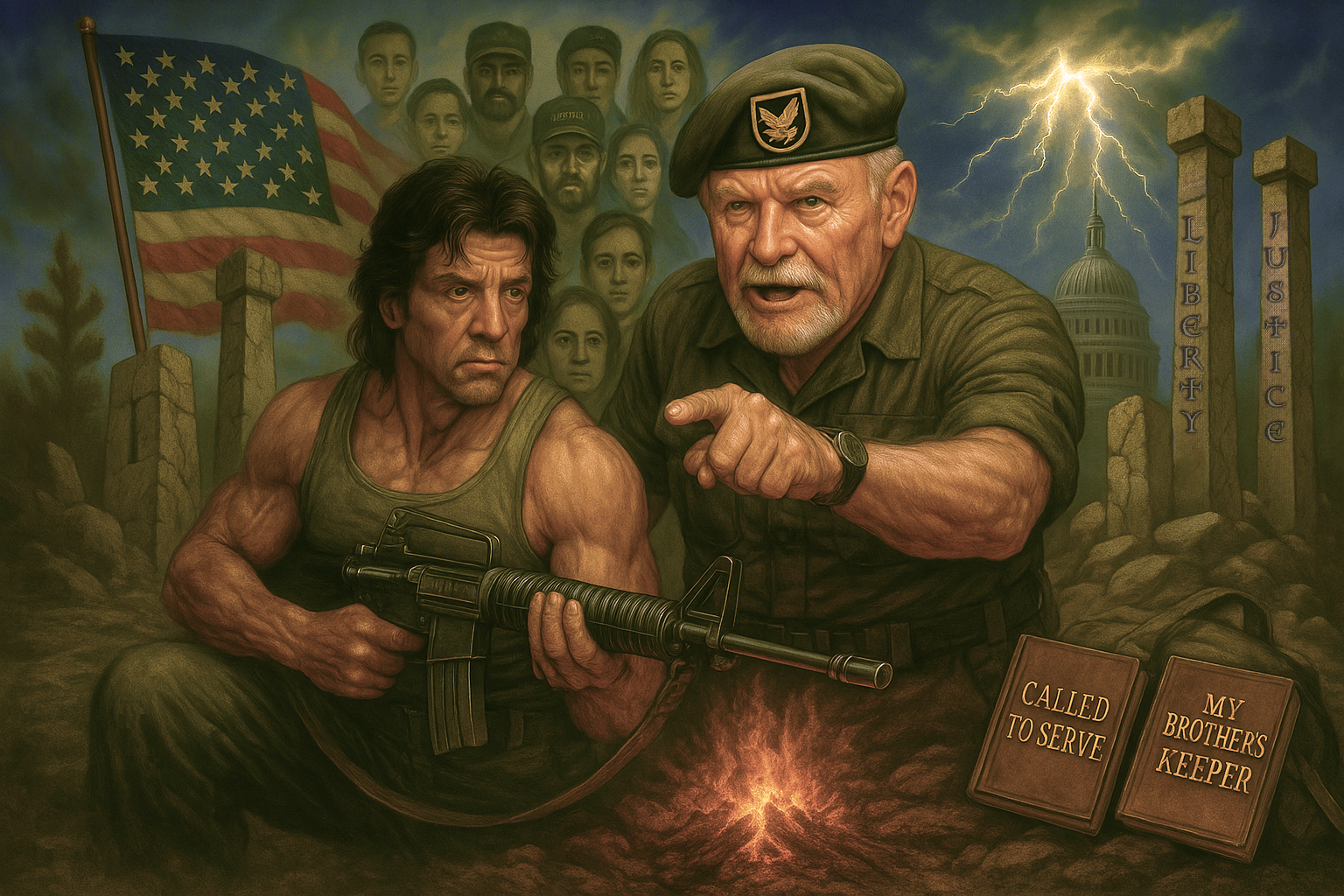 The Real American Hero Who Inspired Rambo and Took On the Deep State